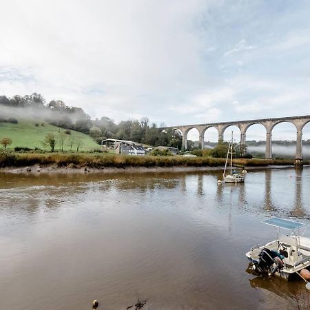 Viaduct River View & Outdoor Bath - Couples Retreat Calstock Zewnętrze zdjęcie